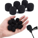 10PCS Microphone Headset Windscreen Sponge Foam Washable 2022 Cover Mic H5P0