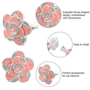 Accessories Decoration Cute Car Clips Bling Rose Car Air Vent Clip Aromatherapy