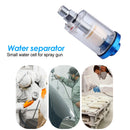 1/4 inch Water Oil Separator Inline Air Hose Filter for Spray Paint Gun