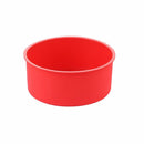 Dish Silicone Cake Pan Tray Muffin Mousse Mould Round Pattern Pudding Mold