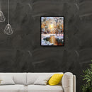 Full Drill Embroidery Diamond Painting DIY Winter Sun Mosaic Cross Stitch C