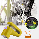 Scooter MTB Bicycle Disc Brake Lock with Lock Frame for M365 (Lock+Rope) Newly