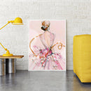 Wedding Girl 5D DIY Part Drill Speical Shaped Diamond Painting Cross Stitch