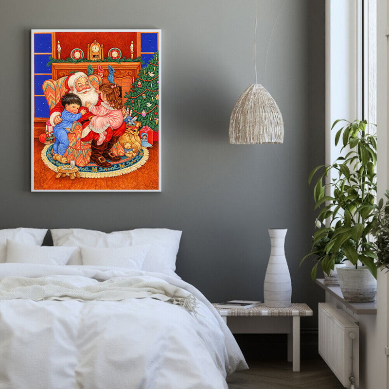 Santa Claus 40x50cm Oil Paint By Numbers Picture Painting