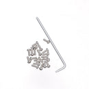 Battery Cover Screws Lock Fixed Bolt With Wrench Screws Electric Scooter Bolts