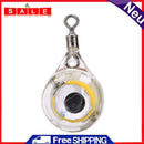 Fishing Lure Trap Light LED Eye Shape Squid Bait Luminous Lamp (White)