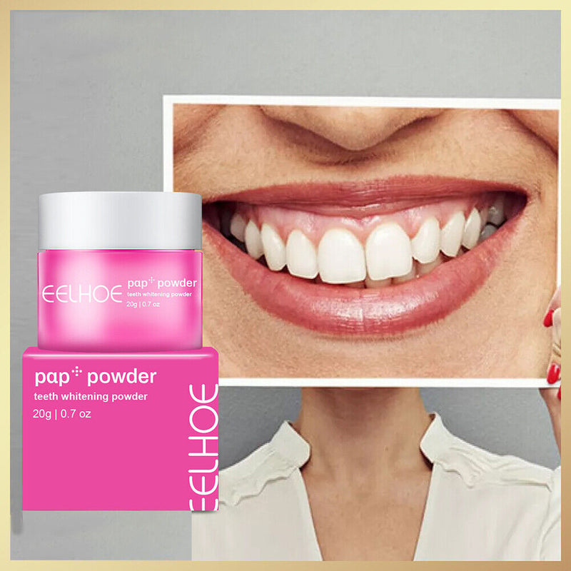 Teeth Beauty Powder Mild Non-Irritating Remove Tobacco Tea Stains for Teeth Care