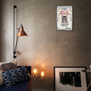 Cat Sheet Metal Drawing Metal Painting Tin Wall Home Poster Bedroom Art Sign