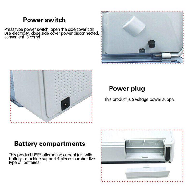 V40 Portable Mini Cash Count Money Currency Counter Counting All Bill EU