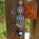 Turkish Blue Eyes Wind Chimes Wall Hanging Ornament Garden Home Decor (A) Newly
