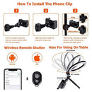 10 inch Selfie Ring Light, Selfie Circle LED Light for Live Stream/Makeup/V