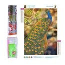 5D Peacock Diamond Painting DIY Home Embroidery Cross Stitch Bedroom Decor