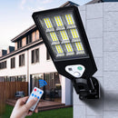 Solar Powered Wall Lamp Waterproof PIR Motion Sensor Outdoor Yard Light (C)