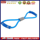 8 Word Chest Expander Rope Sports Exercise Workout Muscle Resistance Bands Lo