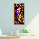 5D DIY Full Drill Diamond Painting Rhinestone Flowers Butterfly Picture Crafts