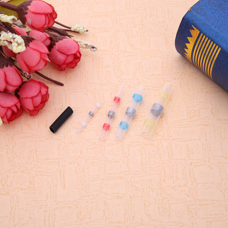 100pcs Waterproof Intermediate Terminal+Heat Shrink Casing Sleeve Connector-2128