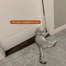 Semi-Automatic Door for Dogs Cats Prevents Opening and Closing Easy to Install