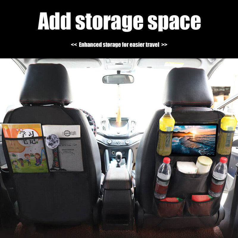 Car Backseat Organizer Storage Bag Multi Pocket Seat Back Hanging Pouch Newly