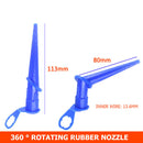 5Pcs Universal Caulk Nozzle Applicator Glue Sealant Finishing Tools for Kitchen