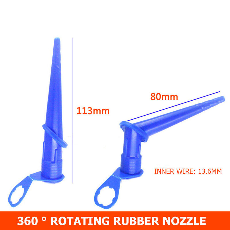5Pcs Universal Caulk Nozzle Applicator Glue Sealant Finishing Tools for Kitchen