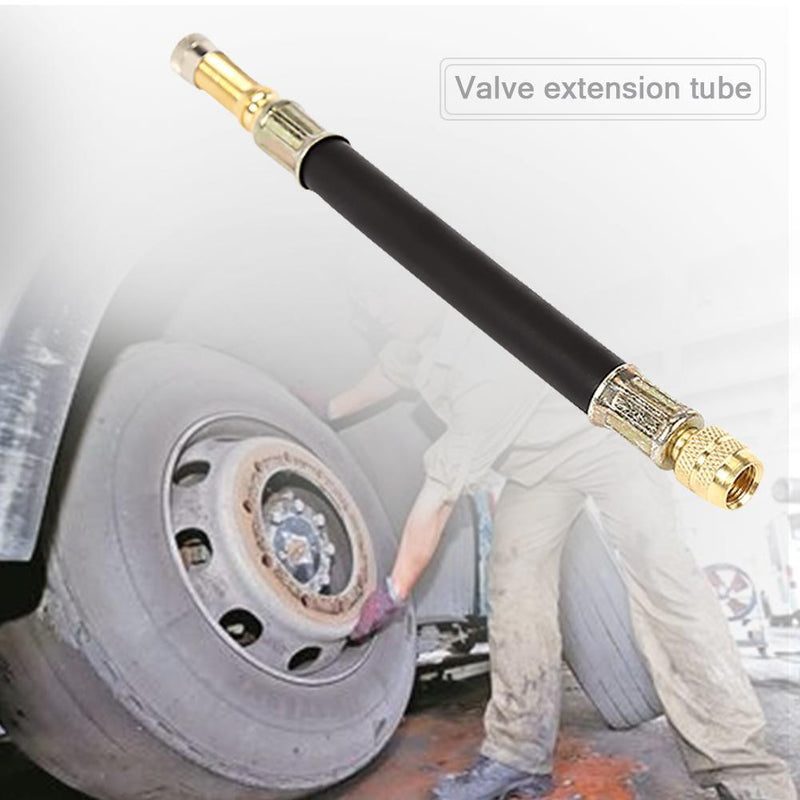 140mm Flexible Hose Car Wheel Valve Stem Tire Valve Extension Tube Adapter