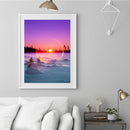 Hand Painted Oil Art Picture DIY Novelty Landscape Frameless Paint By Numbers