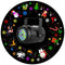 Effect Christmas Projection Lamp LED Lamp Rotating Snowflake Light Party Decor