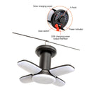 LED Emergency Lights 1800mAh Solar Tent Lamp 500lm Folding Lantern for Camp