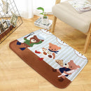 Non-slip Floor Mat Carpet Indoor Rectangle Absorbent Doormat Home Decor (C)