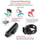 Rear Bike Tail Light Waterproof Bicycle Taillight for Night Riding (White) Newly