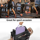 Portable Watch Band Organizer Storage Bag USB Cable Travel Handbag (Purple)