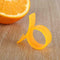 5Pcs Plastic Finger Shape Lemons Orange Peeler Cutter Kitchen Tool W0C9