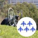 5pcs/lot Hydraulic Disc Brake Pads Spacer Instert Bicycle MTB Spacer Q5F5 U4Y5