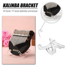 Thumb Finger Piano Display Rack Transparent Crystal Acrylic Kalimba Holder Stand
