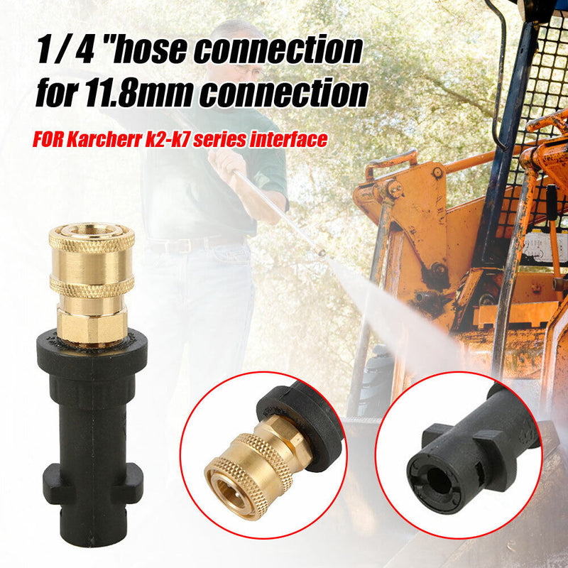 Pressure Washer Gun Adapter 1/4 Quick Connect for Karcher K2 K3 K4 K5 K6 K7