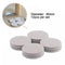 12pcs Beige Round Table Chair Foot Felt Pad Furniture Floor Protector ?2.9CM/