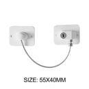 Baby Child Safety Locks Plastic Safe Window Restrictor Infant Security Lock