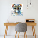 5D DIY Cute Kitten Full Round Diamond Painting Kit Picture Artwork Craft Newly