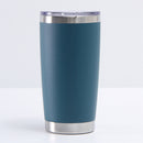 Stainless Ice Cooler Car Mug Vacuum Insulated Tea Water Bottle (Dark Green)