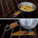 Handle Cover Shera Bowl Gloves Triangular Leather Buckle Camp Bowl Cover