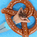 Swimming Pool Water Hammock Floating Swing Ring Inflatable Air Lounger Bed Newly