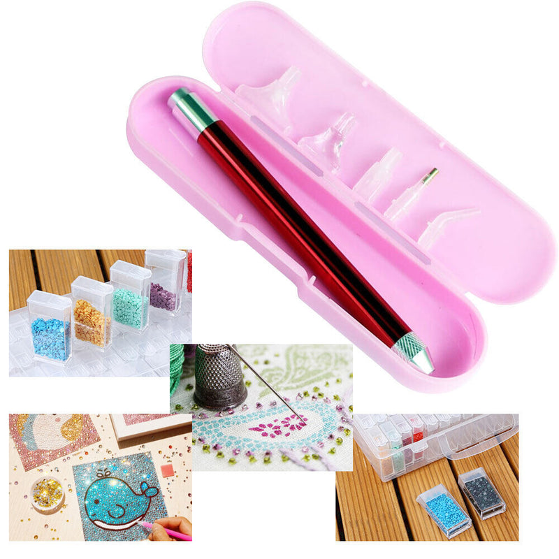 Luminous Diamond Painting Tool Point Tip Drill Pen Cross Stitch Nail Art Craft
