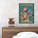 Colorful Horse Oil Paint by Numbers Hand Painted Frameless Picture Home Ornament