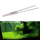 Universal 27CM Aquarium Plant Shrimp Reef Tank Straight Tweezer Straight Newly