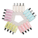 Candy Color Bang Clip No Crease Hairpin Seamless Hair Clips No Bend Barrettes