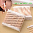 100pcs Double Head Cotton Stick Outdoor Available Cotton Swab First Aid Kit