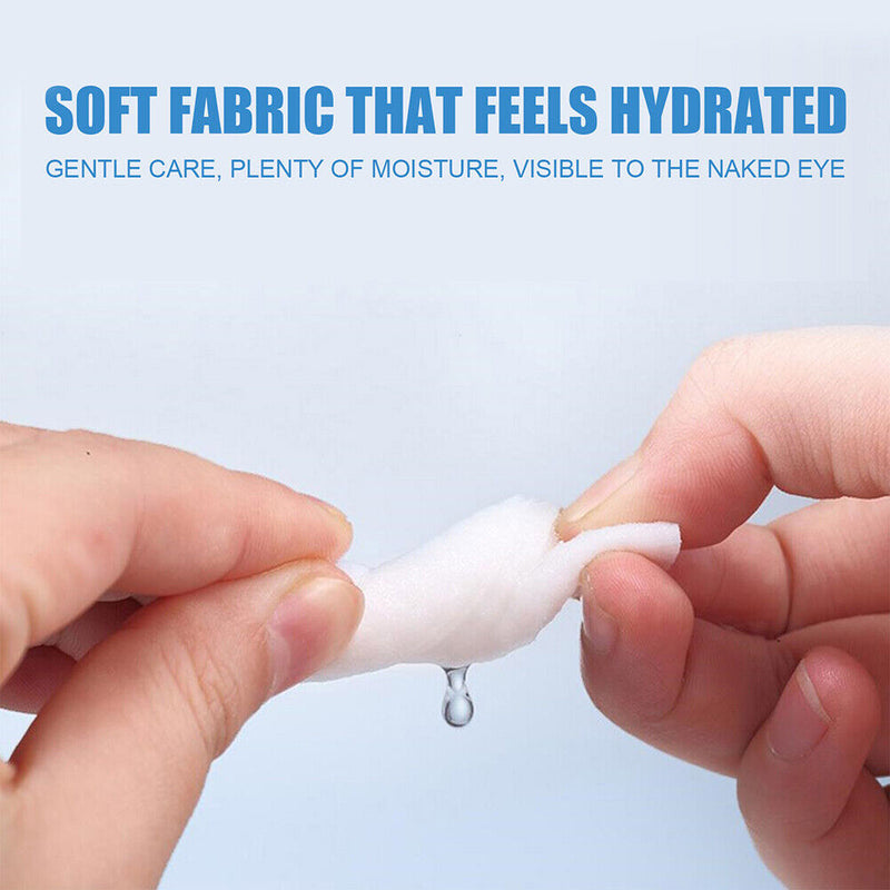 50pcs/set Finger Cot Disposable Grooming Tools Non-woven Wet Towels Pet Produ