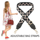Ethic Styles Bag Strap Women Adjustable Shoulder Bag Strap (Fold Line)