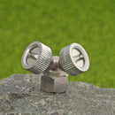 Copper Mist Spray 2 Nozzle Garden Water Cooling Sprinklers Irrigation Tools