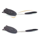 Cute Cat Spatula Black Nylon Nonstick Spatula Heat Flipper W9X3 Hot Z4M6 G1N4